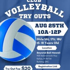 Club Volleyball Tryouts